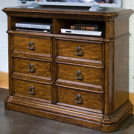 6 Drawer TV Chest